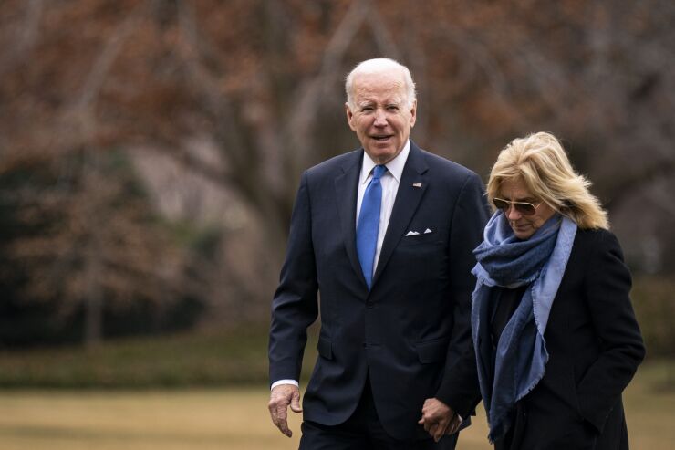 Biden tax returns show income and effective rate fell in 2022